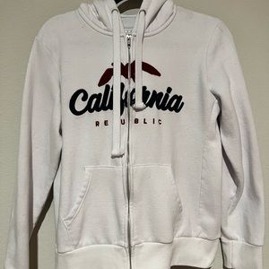 California Zip-up Sweatshirt